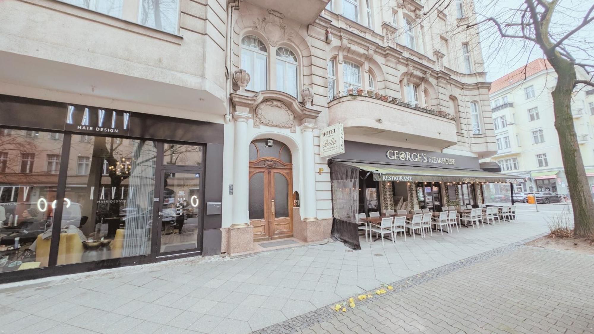 Hotel Pension Bella Berlin Bagian luar foto